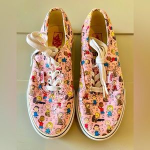 Pink VANS Peanuts Dance Party Shoes (Kids’ Size 2)